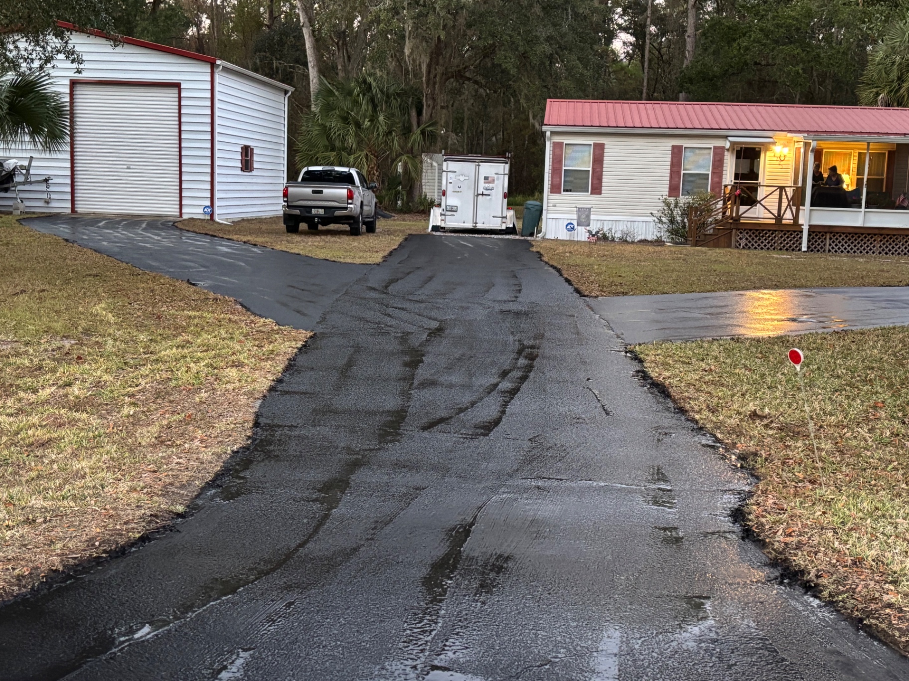 Homestead Driveway Sealcoat