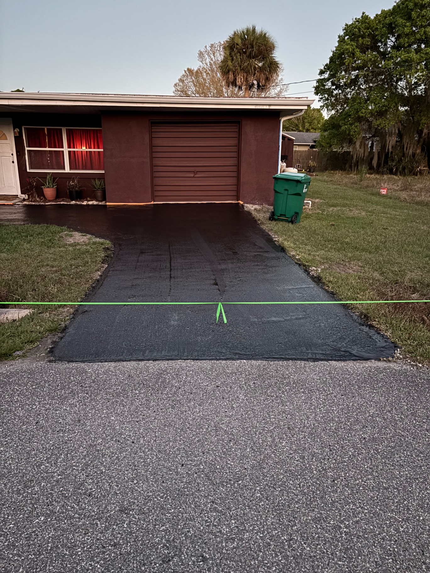 Fresh Driveway Sealcoat