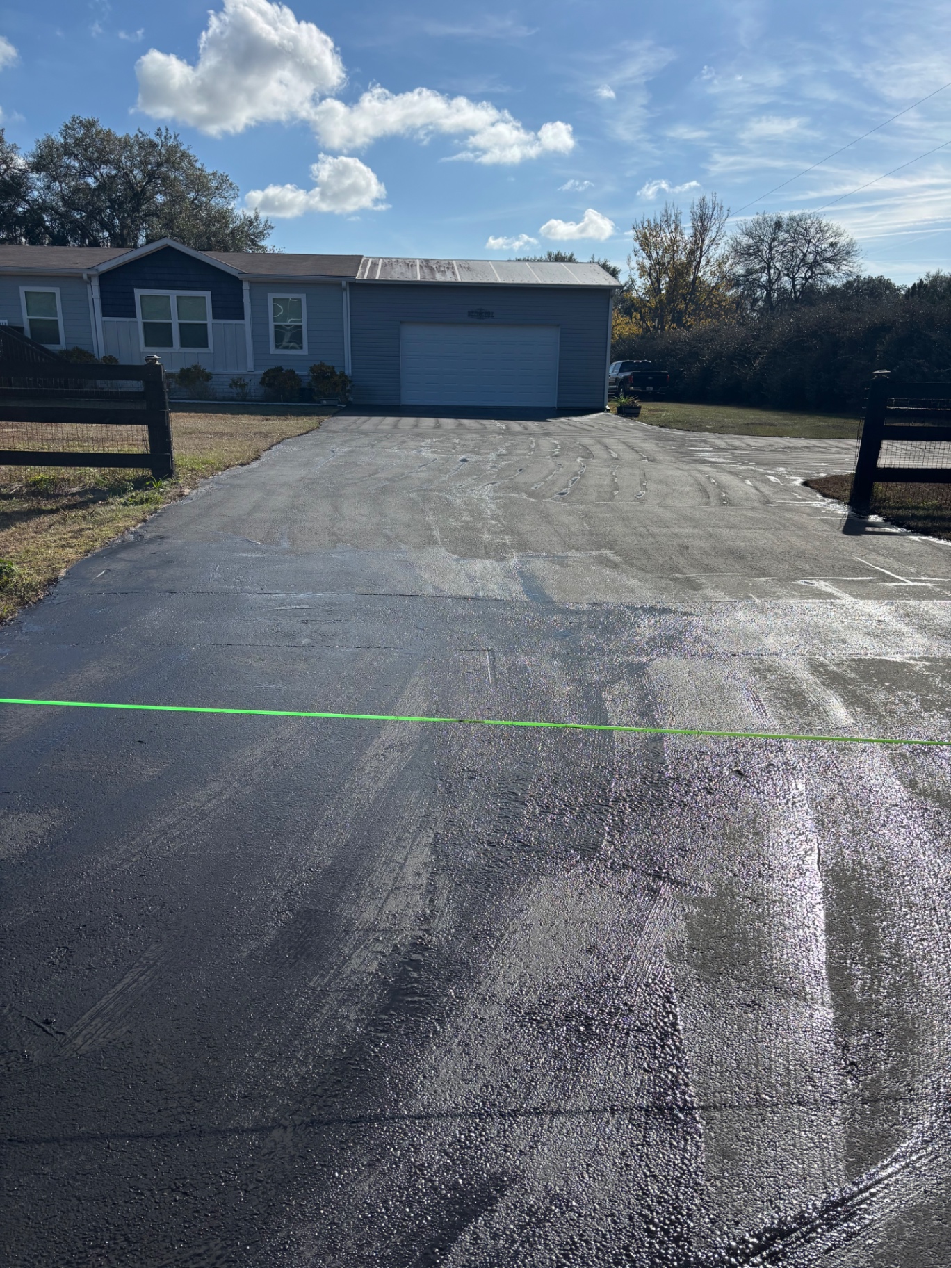 Wide Driveway Sealcoat